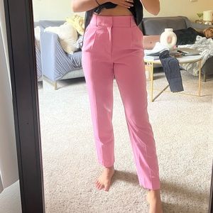 Zara pink trousers